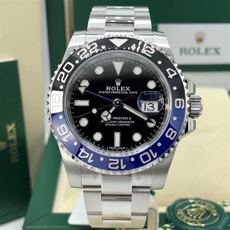 mens rolex batman watch|batman rolex unworn for sale.